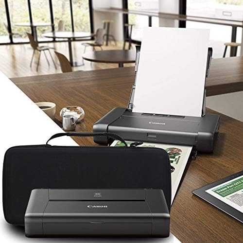 Aproca Hard Storage Carrying Travel Case, for Canon PIXMA TR150 / iP110 Wireless Mobile Printer (Black) - Görsel 4