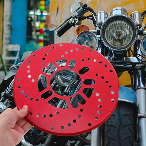 OUNONA Auto-Scheibenbremsen-Abdeckung Universelle Auto-Rad-Scheibentrommel-Abdeckung Dekorative Bremsen-Abdeckung - Görsel 5
