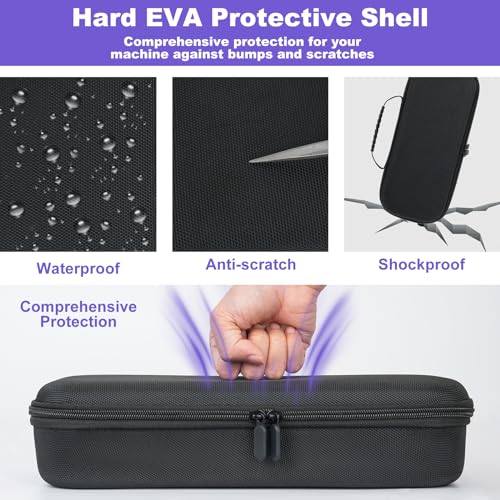 Carrying Case for PS Portal,Hard Shell Travel Protective Storage Bag Fits with Playstation Portal Remote Player and Accessories - Görsel 2