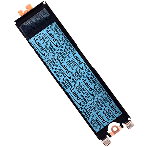 Deal4GO Slot 2 Right Side 2280 M.2 SSD Heatsink Cover Thermal Plate 3JJDG 4TW9C for Dell XPS 15 9500 9510 Precision 5550 5560 Latitude 5500 - Görsel 2