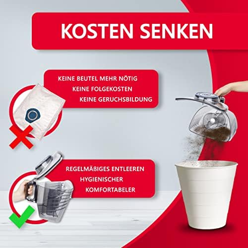 Arnica Tesla Premıum Ergo Toz Torbasız Elektrıklı Süpürge Maun Kahve - Görsel 6