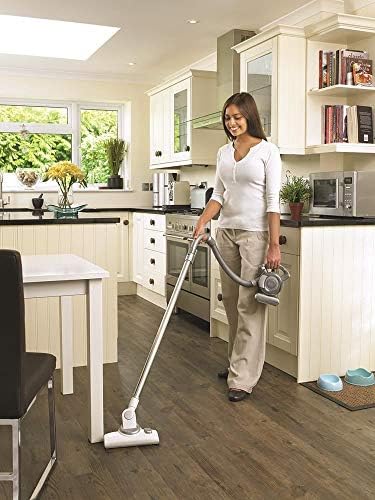 Black+Decker PD1820LF Flexi Esnek Hortum Siklonik Sistem Şarjlı Süpürge, Gri - Görsel 4