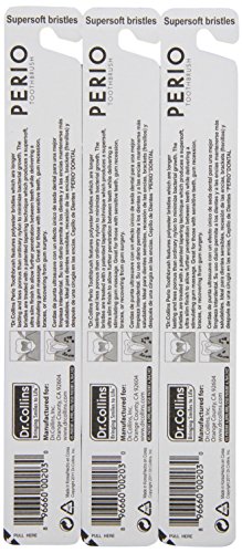 Dr. Collins Perio Toothbrush, (colors vary) 3 Count (Pack of 1) - Görsel 2