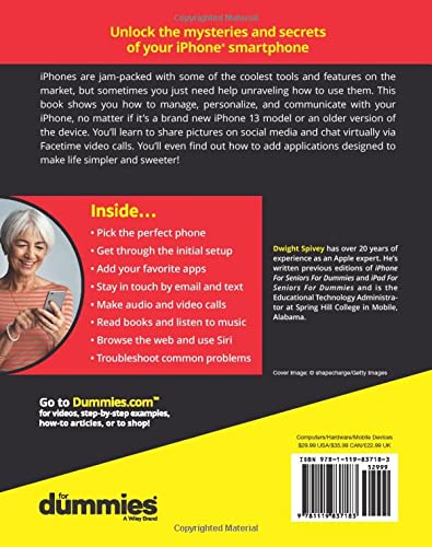 iPhone For Seniors For Dummies (For Dummies (Computer/Tech)) - Görsel 2