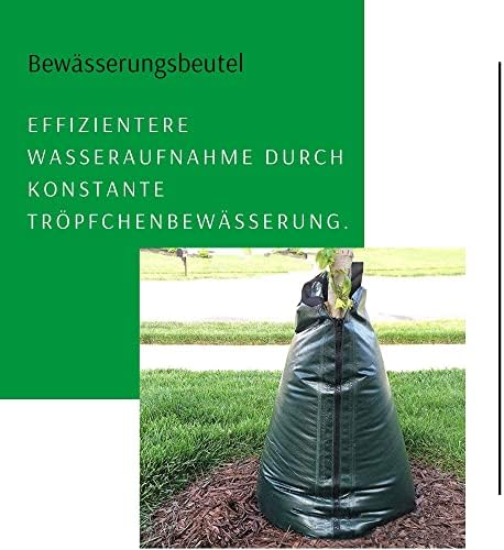 Novatool Ağaç sulama torbası 75 litre yeşil sulama torbası sağlam PVC ağaç torbaları, sulama ağaç sulama torbası - Görsel 2