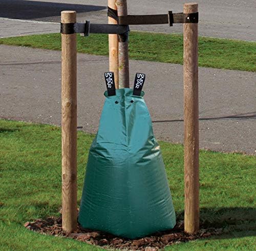 QUICK STAR 2 adet Tree Bag 75 l ağaç sulama torbası, damla su haznesi, su torbası - Görsel 6
