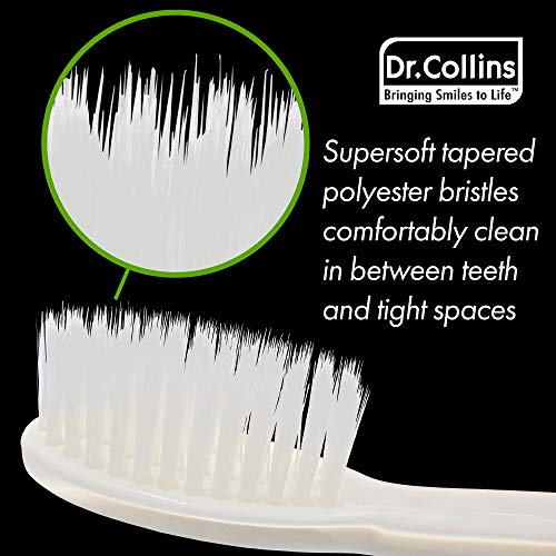 Dr. Collins Perio Toothbrush, (colors vary) 3 Count (Pack of 1) - Görsel 5