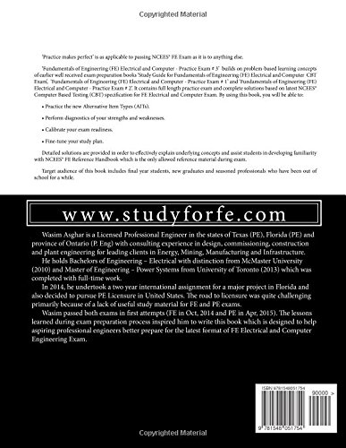 Fundamentals of Engineering (FE) Electrical and Computer - Practice Exam # 3 Full length practice exam containing 110 solved problems based on NCEES® FE CBT Specification Version 9.4 - Görsel 2