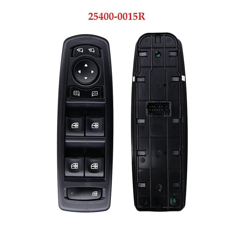 Autofenster-Steuerschalter Für Renault Fluence L30 für Megane für Laguna MK3 2008-2016 25400-0008R 809610016R Vorne Links für Master Fenster für Schalter Elektrischer Fensterheberschalter(25400-0008R) - Görsel 3