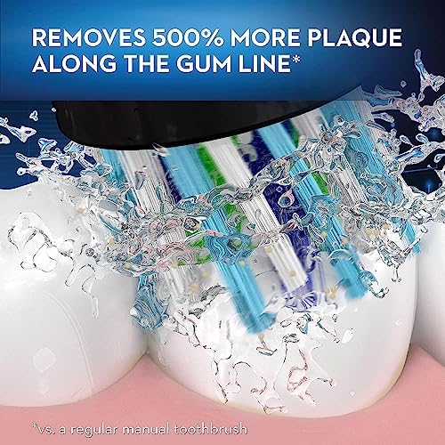 Oral-B Pro Smart Limited Power Rechargeable Electric Toothbrush with (2) Brush Heads and Travel Case, Black - Görsel 2