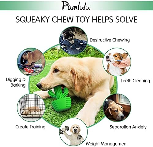 Dog Chew Toys Dog Toothbrush Stick Teeth Cleaning Brush Dental for Medium Large Dog, Puppy Christmas,Easter Birthday Gifts,Outdoor Dog Squeaky Toys for Aggressive Chewers Tough Toys Interactive - Görsel 7