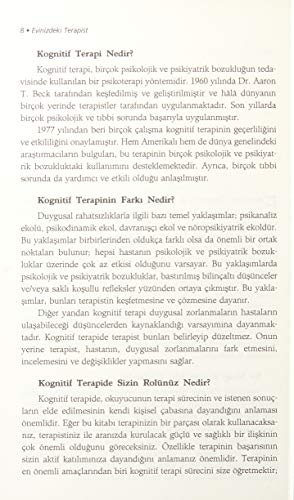 Evinizdeki Terapist Düşüncelerinizi Değiştirerek Duygularınıza Hakim Olmanın Yolları (Turkish Edition) - Görsel 7