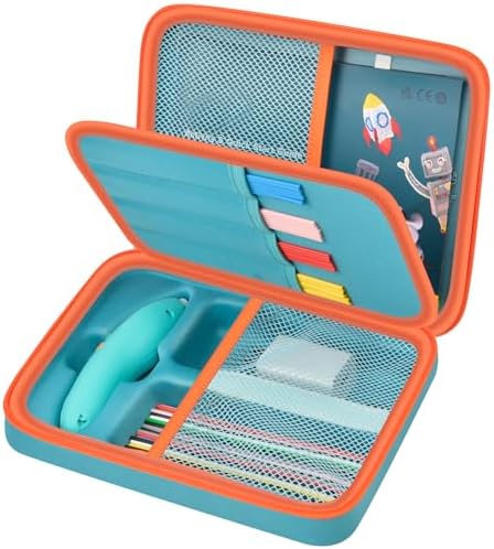 Case Compatible with 3Doodler Start+ Essentials (2023) for 3D Pen Set for Kids, Art Activity Set Storage for Educational STEM Toy, Hold Plastic Filaments Strands, for DoodlePad and Cable (Box Only) - Görsel 1