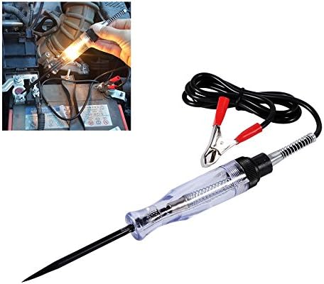 Elektrische Spannung Circuit Tester Volt Tester, Auto Spannungsprüfer 6V 12V 24V DC Auto LKW Spannung Stromkreisprüfvorrichtung für Niederspannungssysteme, Sicherung, Schalter, Drähte - Görsel 3
