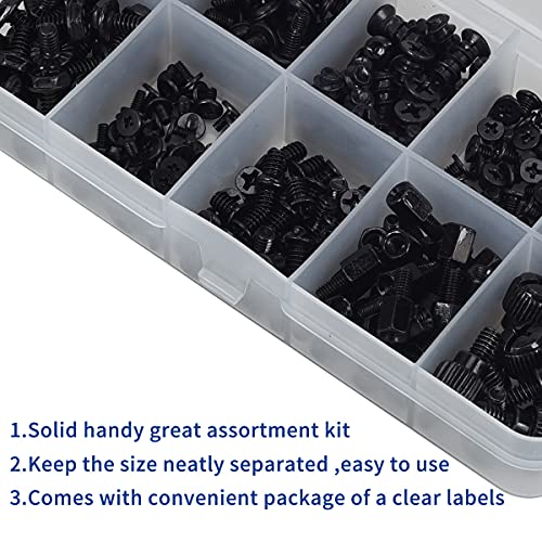 400PCS Computer Screws Motherboard Standoffs Assortment Kit for Universal Motherboard, HDD, SSD, Hard Drive,Fan, Power Supply, Graphics, PC Case for DIY & Repair - Görsel 5