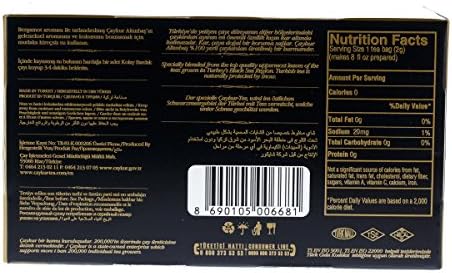 Çaykur Altınbaş Tomurcuklu (Bergamot Aromalı) Bardak Poşet Çay 40 Gr (1) - Görsel 2