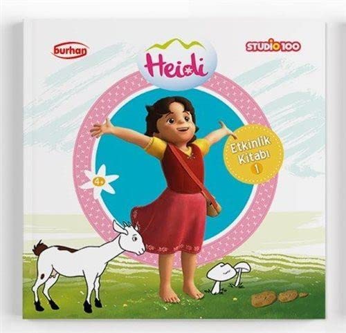 Heidi Etkinlik Kitabı 1;Boyama, Alıştırma, Eşleştirme, Bulmaca, Yaz çiz Bul