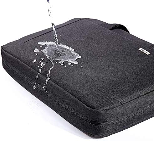 Voova 17 17.3 Inch Laptop Bag Briefcase, Expandable Multi-function Shoulder Messenger Bag, Waterproof Computer Carrying Case with Organizer Pocket for Men Women, Business Travel College School - Görsel 5
