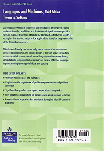 Languages and Machines An Introduction to the Theory of Computer Science (3rd Edition) - Görsel 2