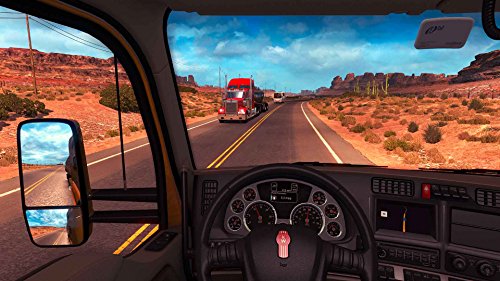 American Truck Simulator Gold (New Mexico DLC/Wheel Turning/Steering Creations) (PC DVD) - Görsel 5