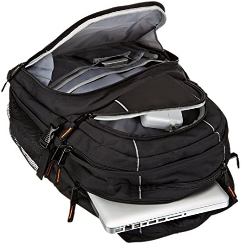 Amazon Basics Laptop Backpack Fits Up to 17-Inch Laptops, Black - Görsel 5