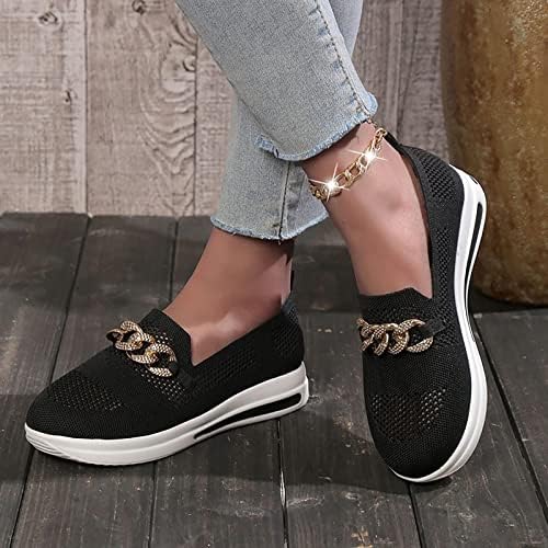 Fukamou Kadın Casual Slip On Yürüyüş Düz Ayakkabı | Kadın Rahat Yürüyüş Düz Ayakkabı,Bahçe İşleri Balık Tutma Boş Zaman Alışveriş İçin Ortopedik - Görsel 2