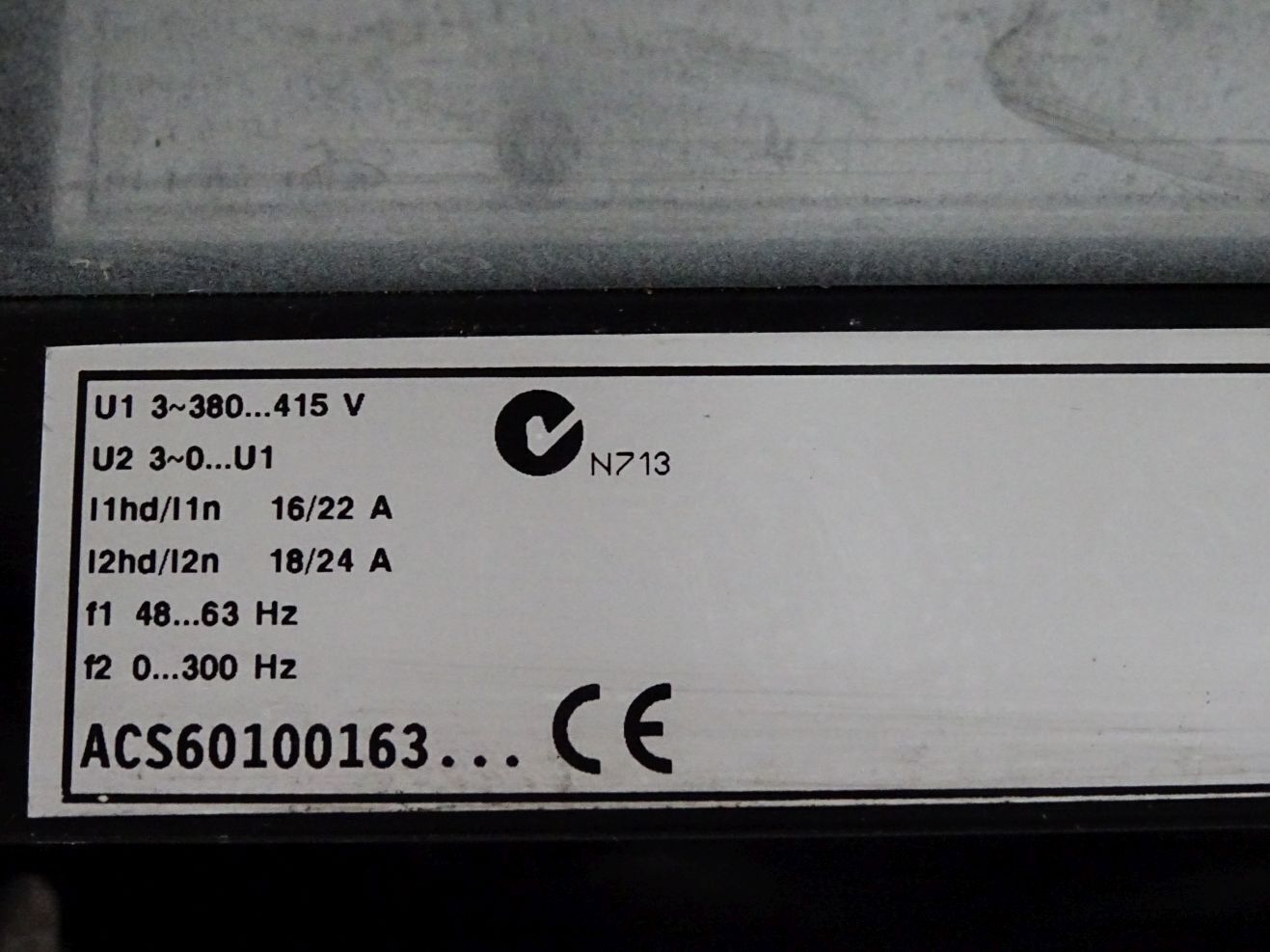 ABB ACS600 ACS60100163 - Görsel 4