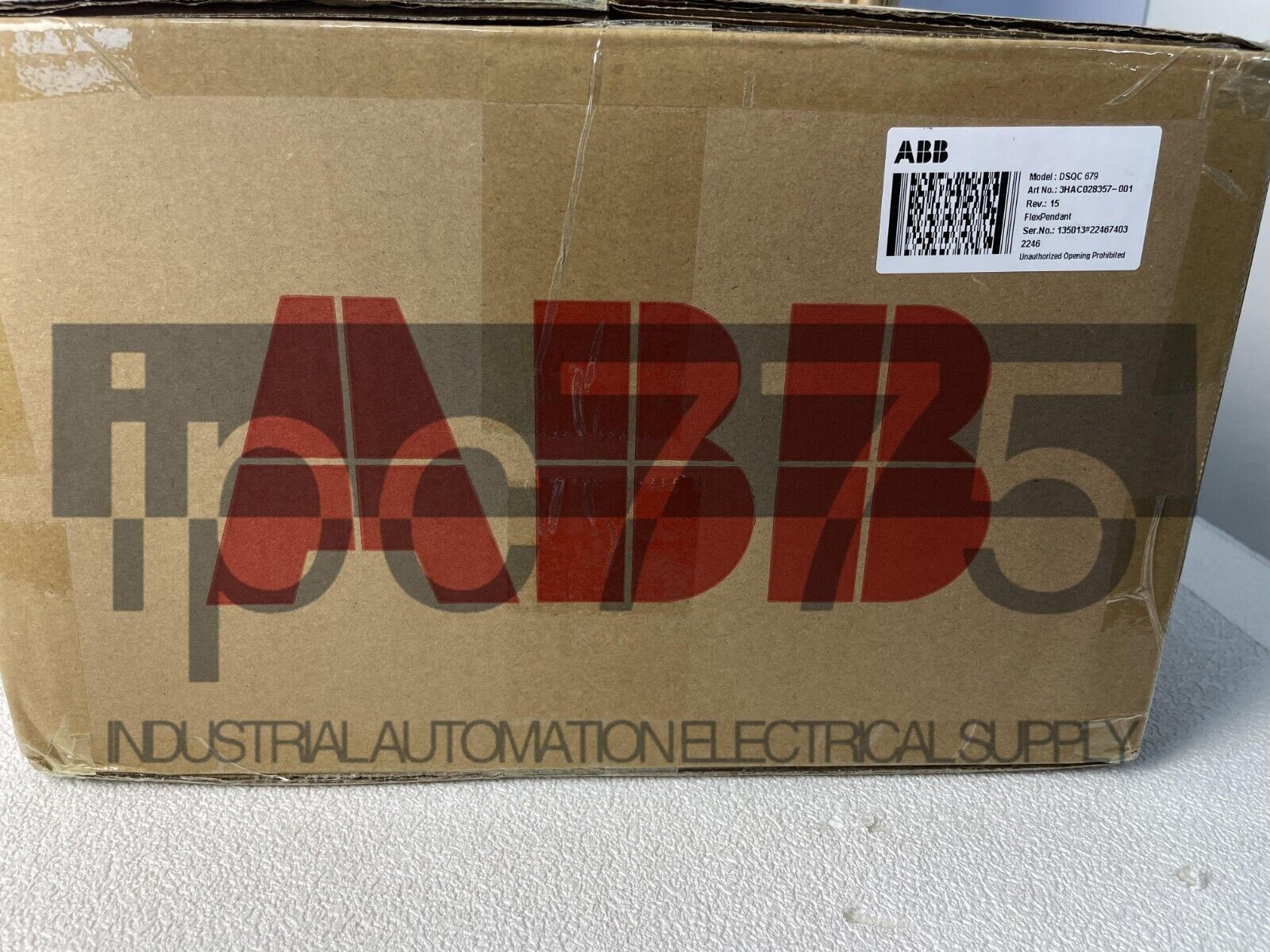 one New ABB DSQC679 3HAC028357-001 teaching pendant sealed box expedited ship / - Görsel 1