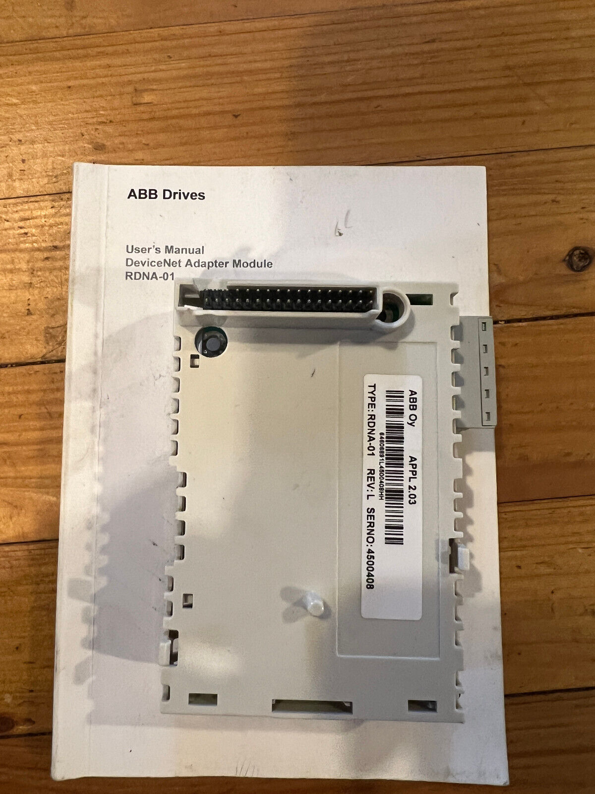 ABB Drives DeviceNet Adapter Module RDNA-01 - Görsel 2