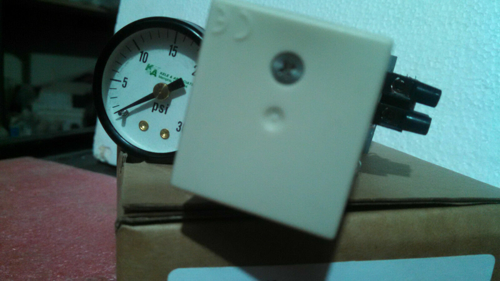 ABB TEIP11-PS I/P Converter Transducer 4-20mA 3-15 psi HVAC PLC Controller - Görsel 4