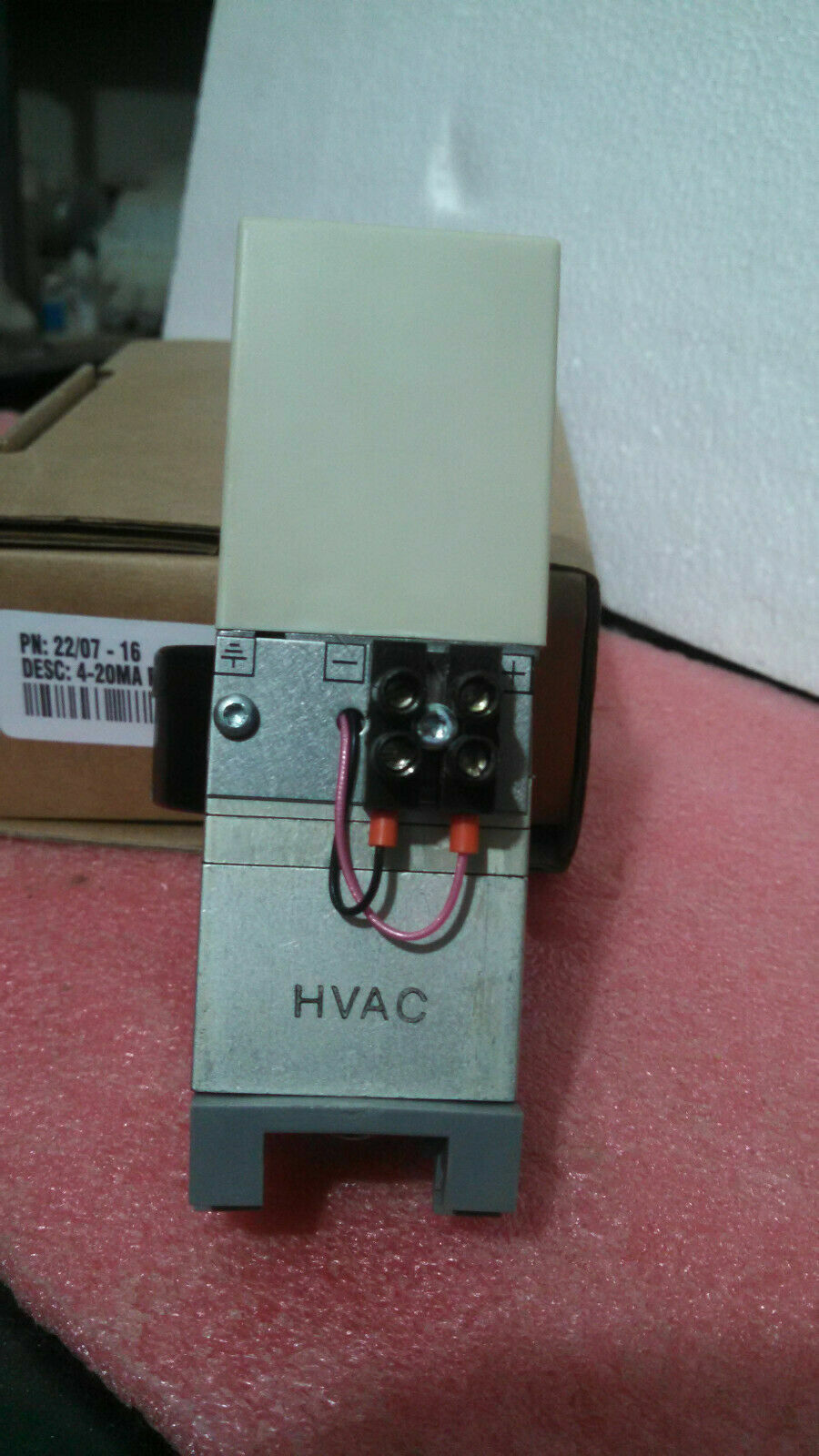 ABB TEIP11-PS I/P Converter Transducer 4-20mA 3-15 psi HVAC PLC Controller - Görsel 5