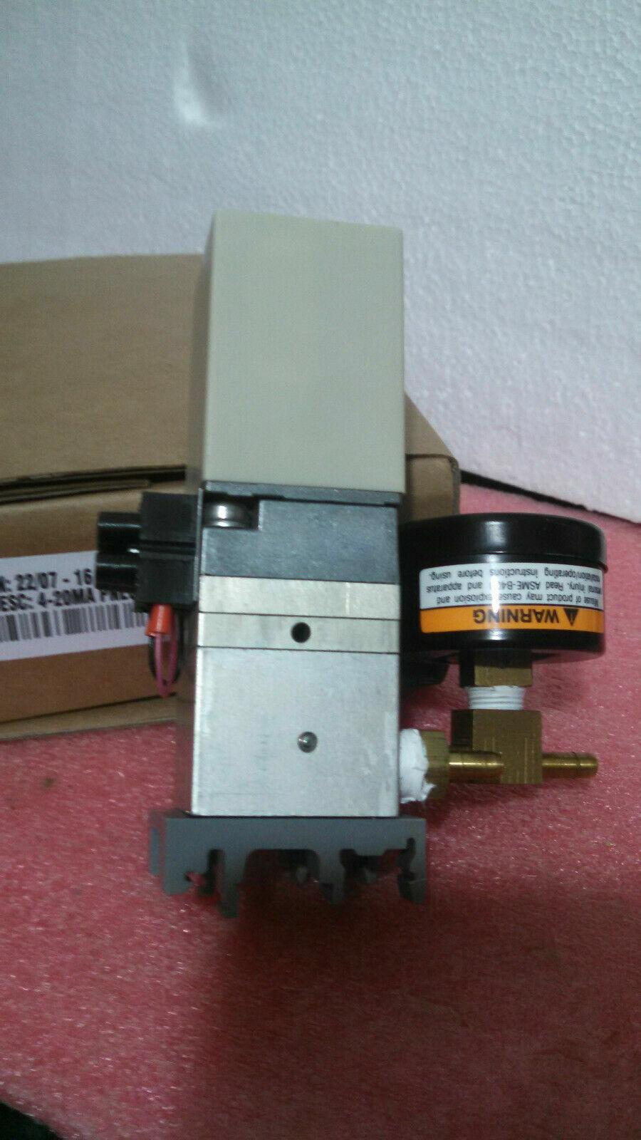 ABB TEIP11-PS I/P Converter Transducer 4-20mA 3-15 psi HVAC PLC Controller - Görsel 6