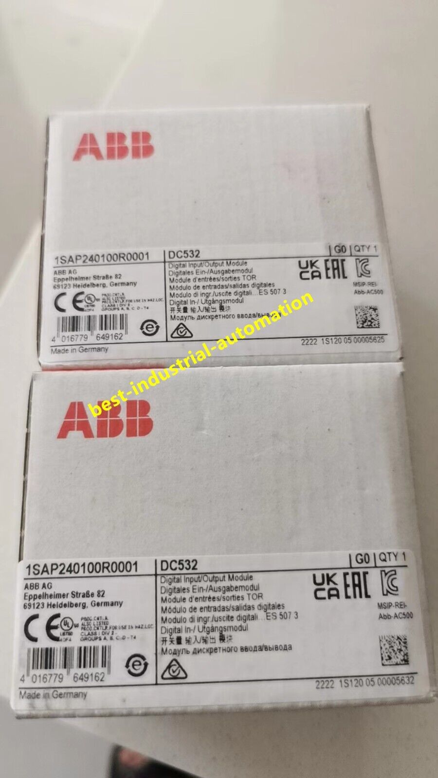 AC500 PLC DC532 1SAP240100R0001 3ABD10058714 brand new fast shipping - Görsel 1