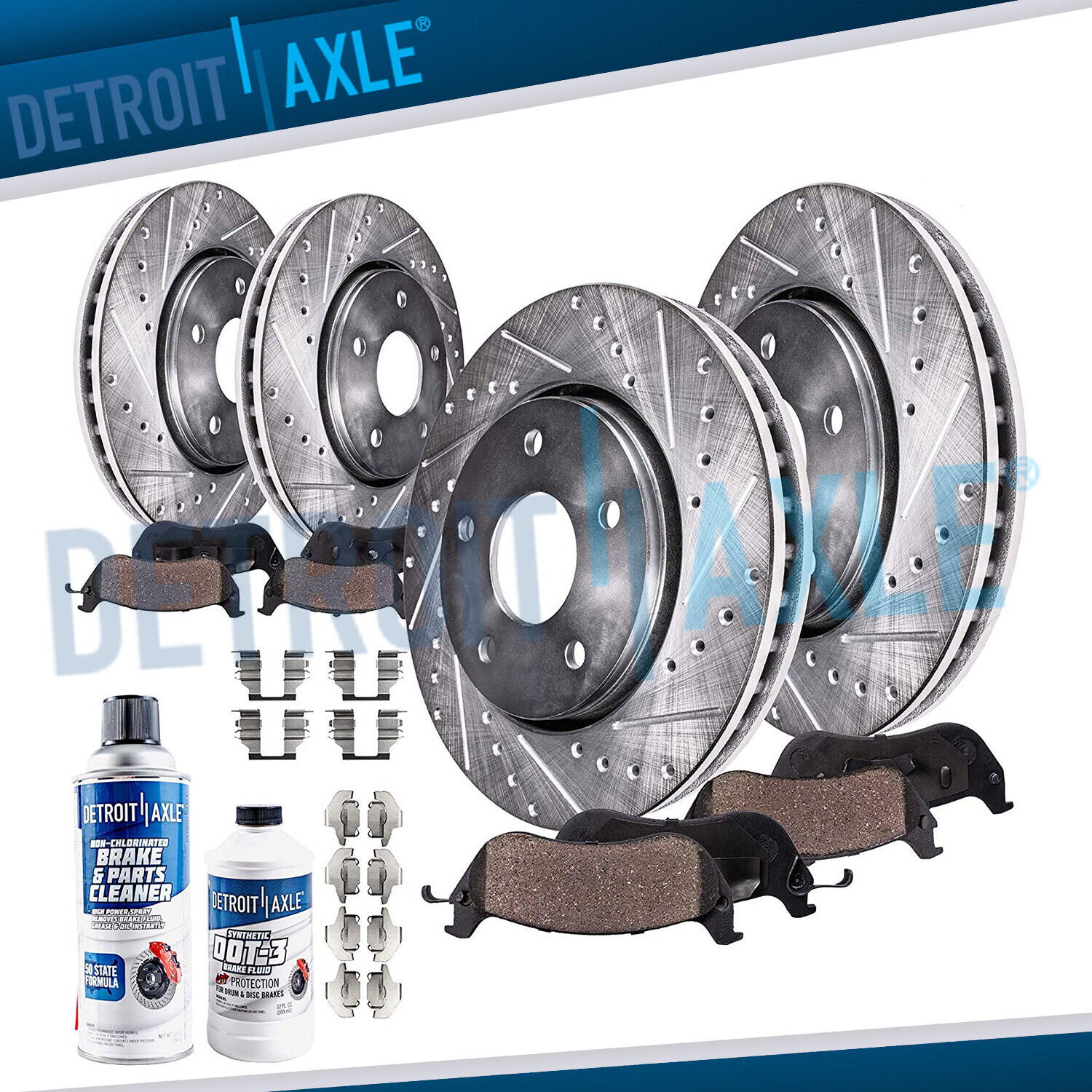 312mm Front 300mm Rear Brake Rotors + Brake Pads for BMW 328i XDRIVE 328Xi X1