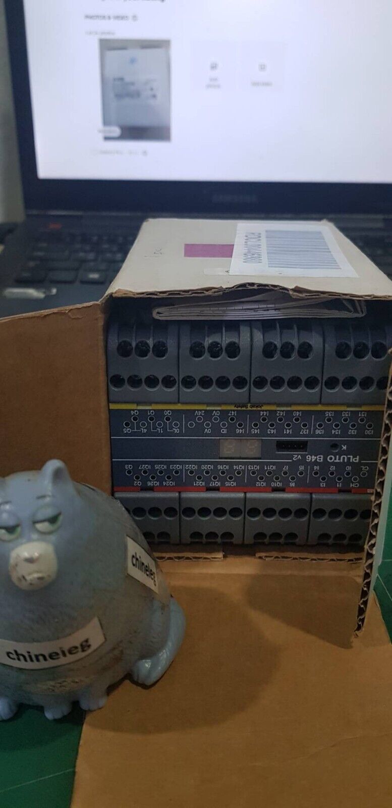 ABB  Pluto B46 V2 2TLA020070R1700 Programmable Safety Controller PLC  NOB - Görsel 7