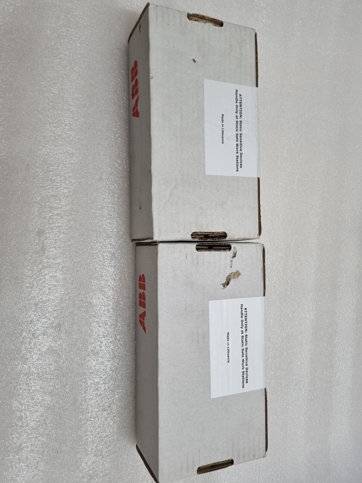 ABB HBX01L HORIZONTAL LEFT BUS EXTENDER REV: F SET OF 2 FREE FAST SHIP - Görsel 7