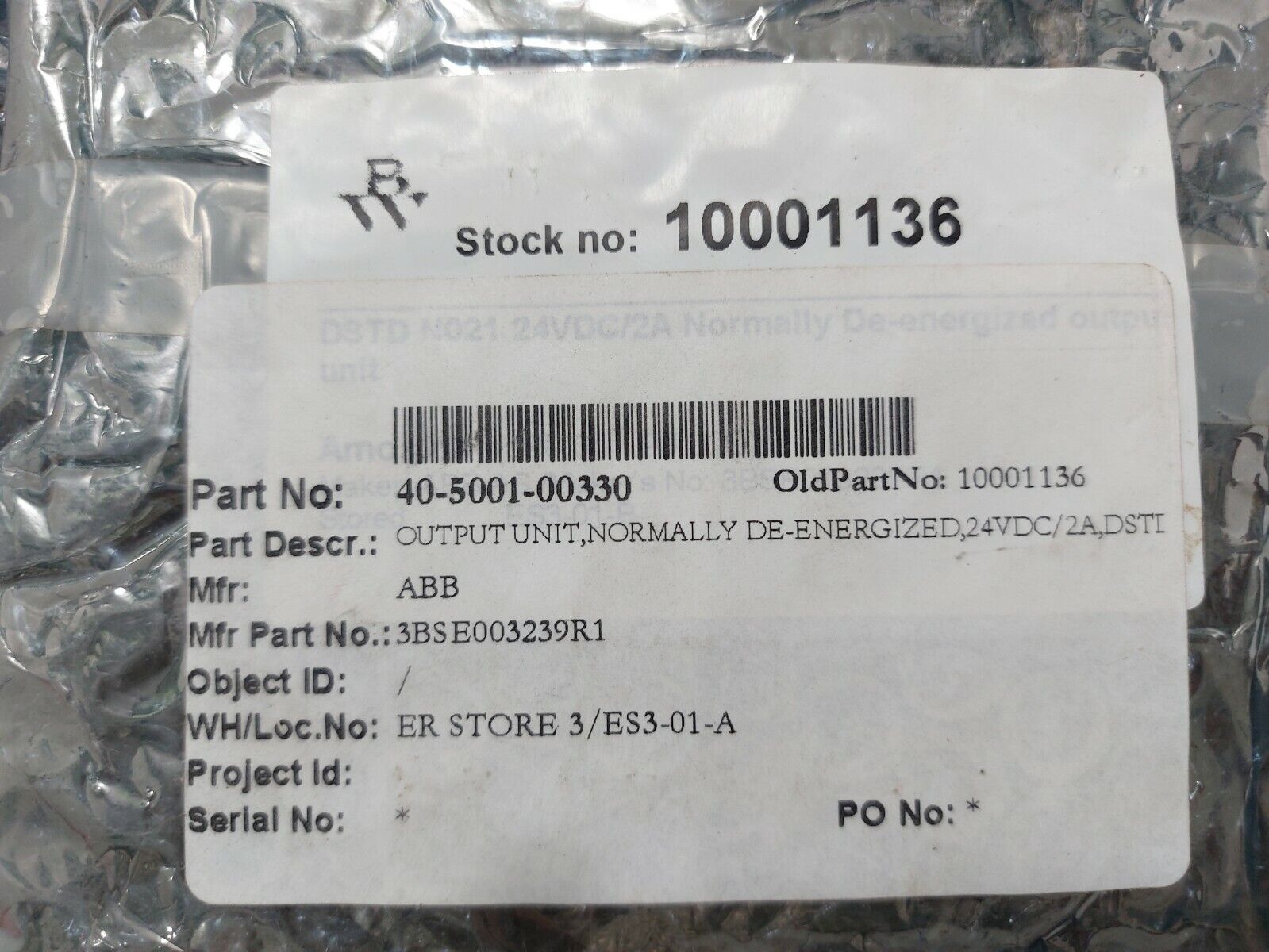 ABB DSTD N021 Output Unit 3BSE003239R1 (1) - Görsel 2