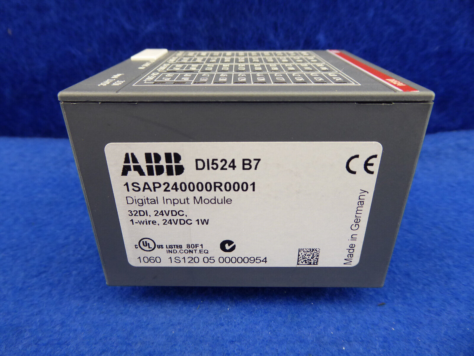 Top AC500 ABB DI524 B7 DI 524 B7 1SAP240000R0001 Digital Input Module 32DI 24V - Görsel 2