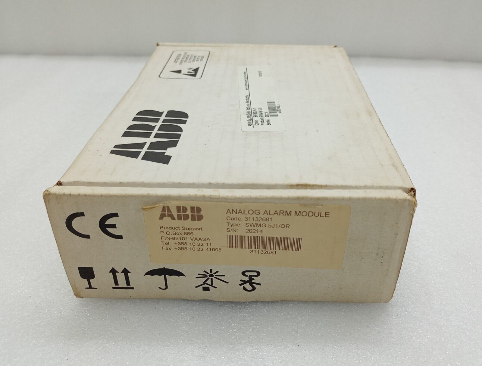 ABB SWMG 5J1 Analogico Allarme Modulo 31132681 Swmz 2124A 546C - Görsel 4