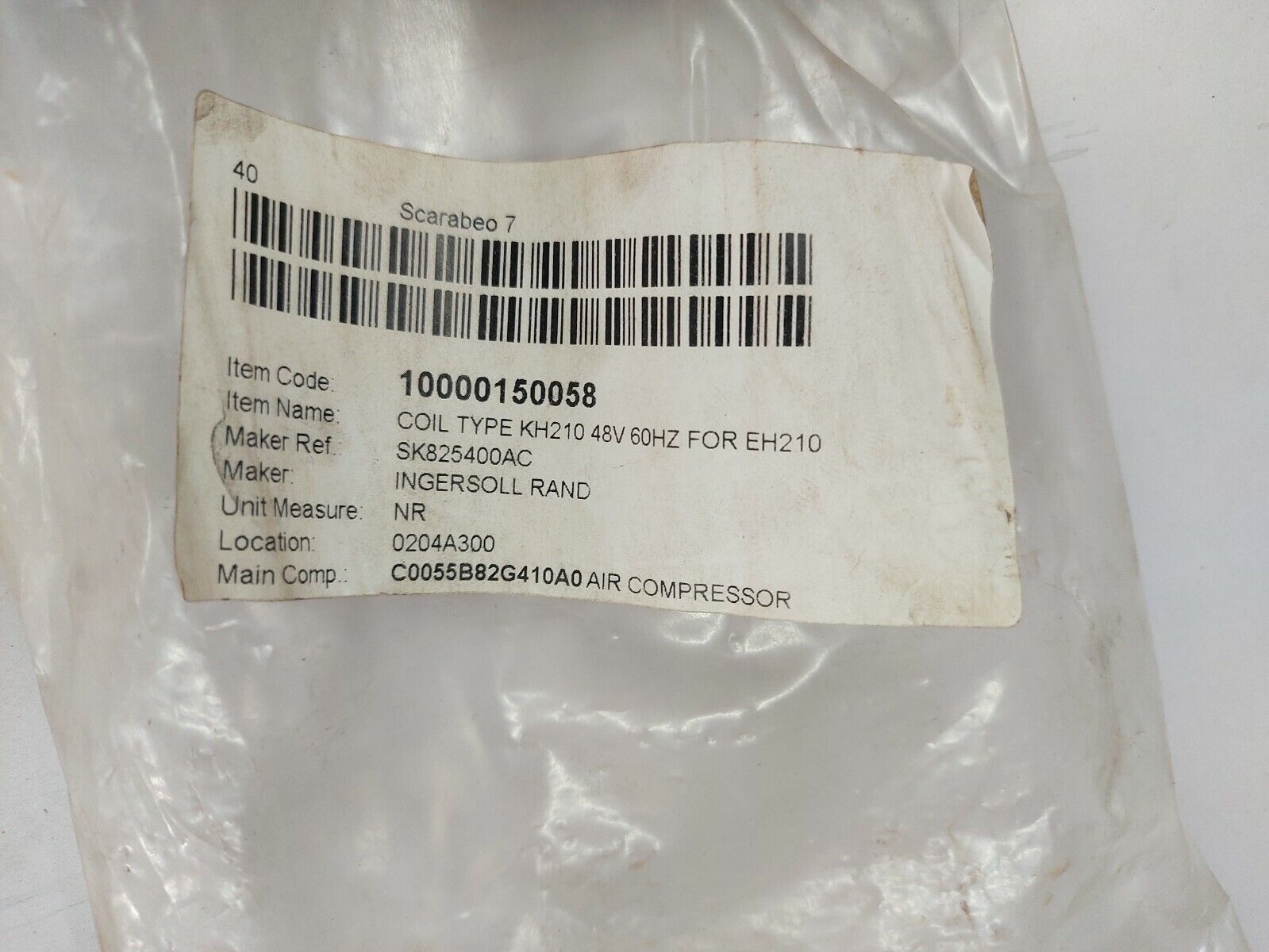 ABB SK825400-AC Kh 210 Operating Coil 48V 60Hz - Görsel 3