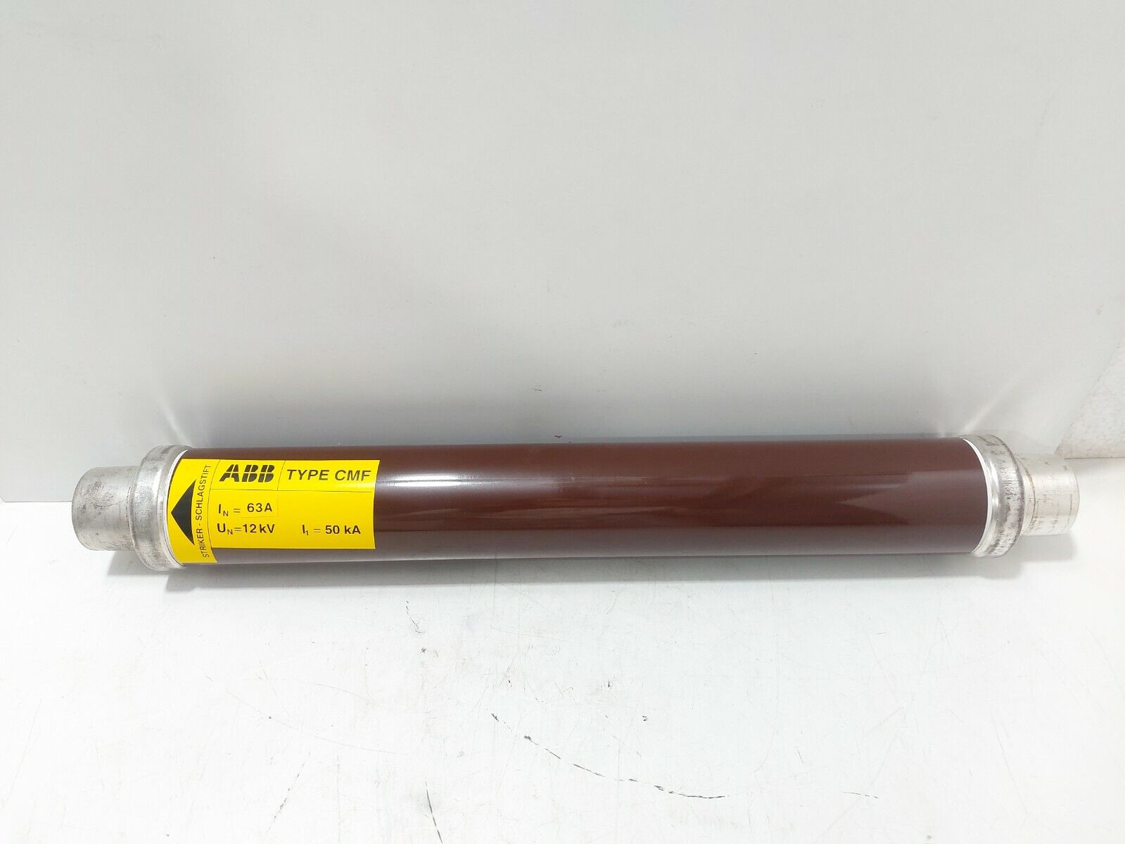 ABB NHPL052776R1 TYPE CMF 12KV 63A FUSE - Görsel 4