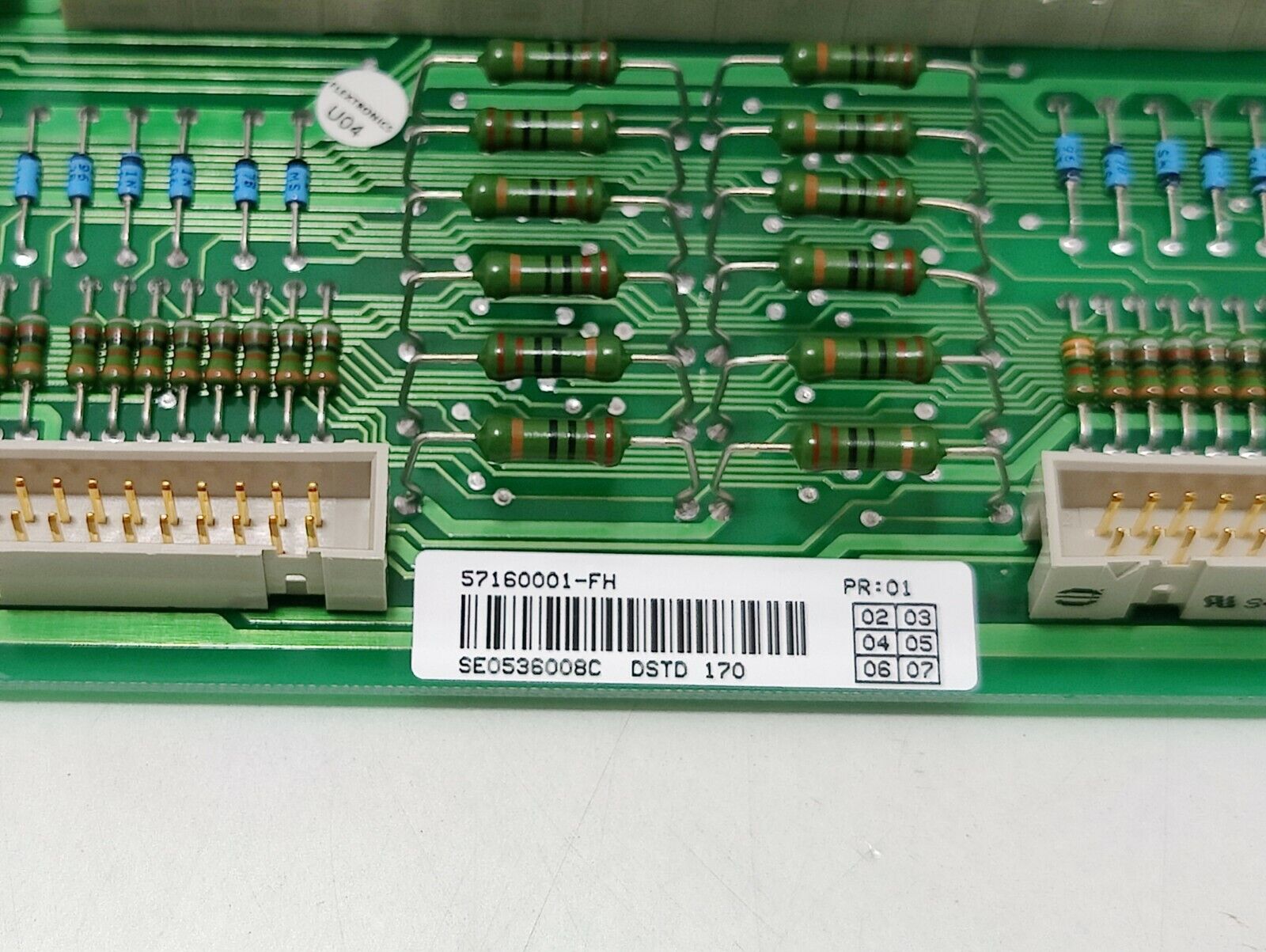 ABB DSTD 170 PCB 57160001-FH / DSTD170 Connection Unit - Görsel 4