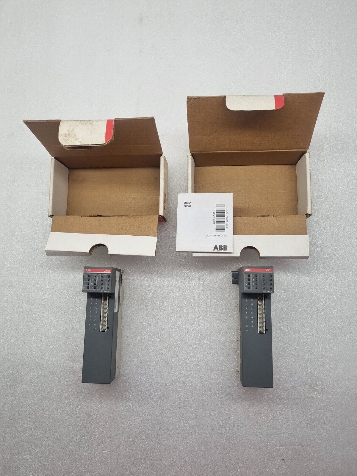 ABB 1TNE968902R2101 DI561 A0 DIGITAL INPUT MODULE SET OF 2 FREE FAST SHIP - Görsel 3
