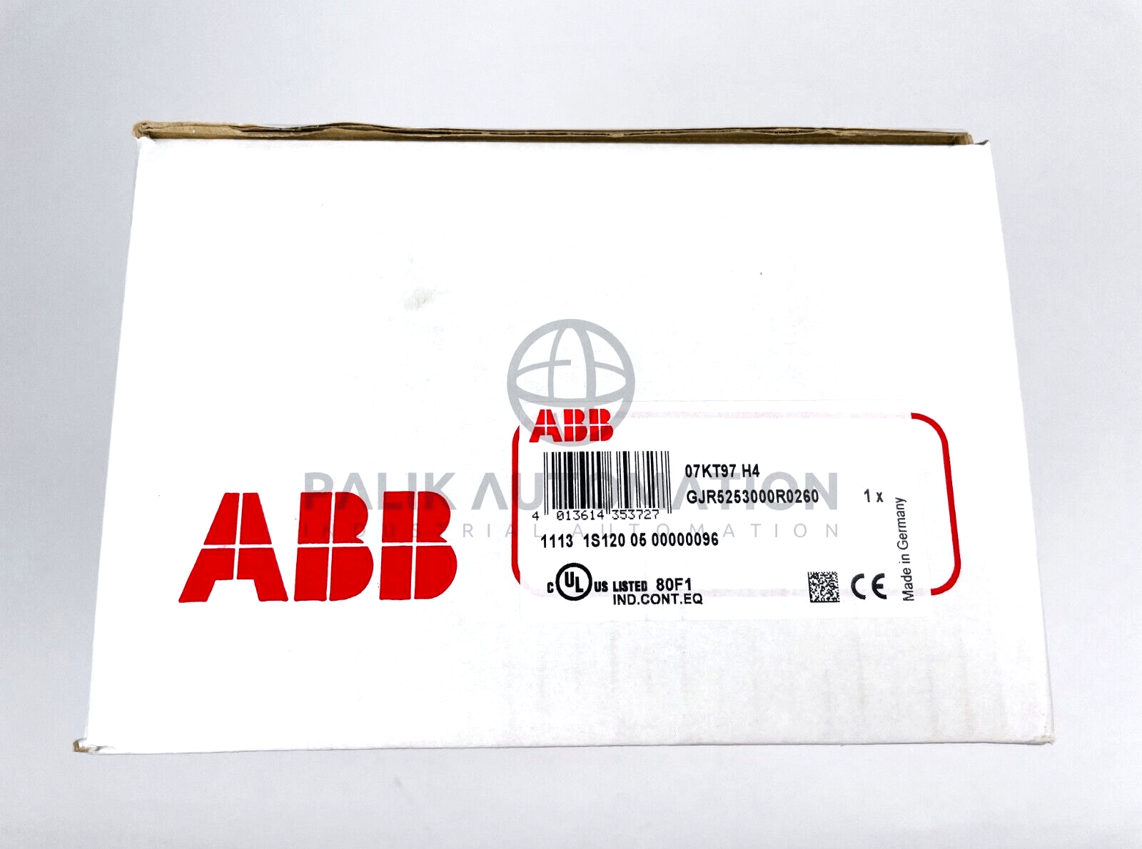 ABB  GJR5253000R0260 07KT97 H4 CPU  07 KT 97 Advant Controller 31 NEW - Görsel 6