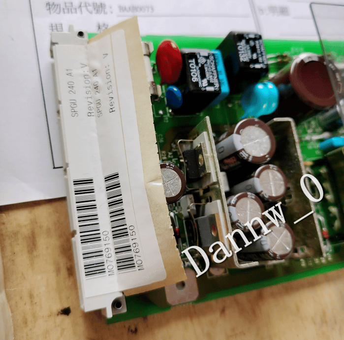 New in Box ABB SPGU 240 A1 power panel board - Görsel 4