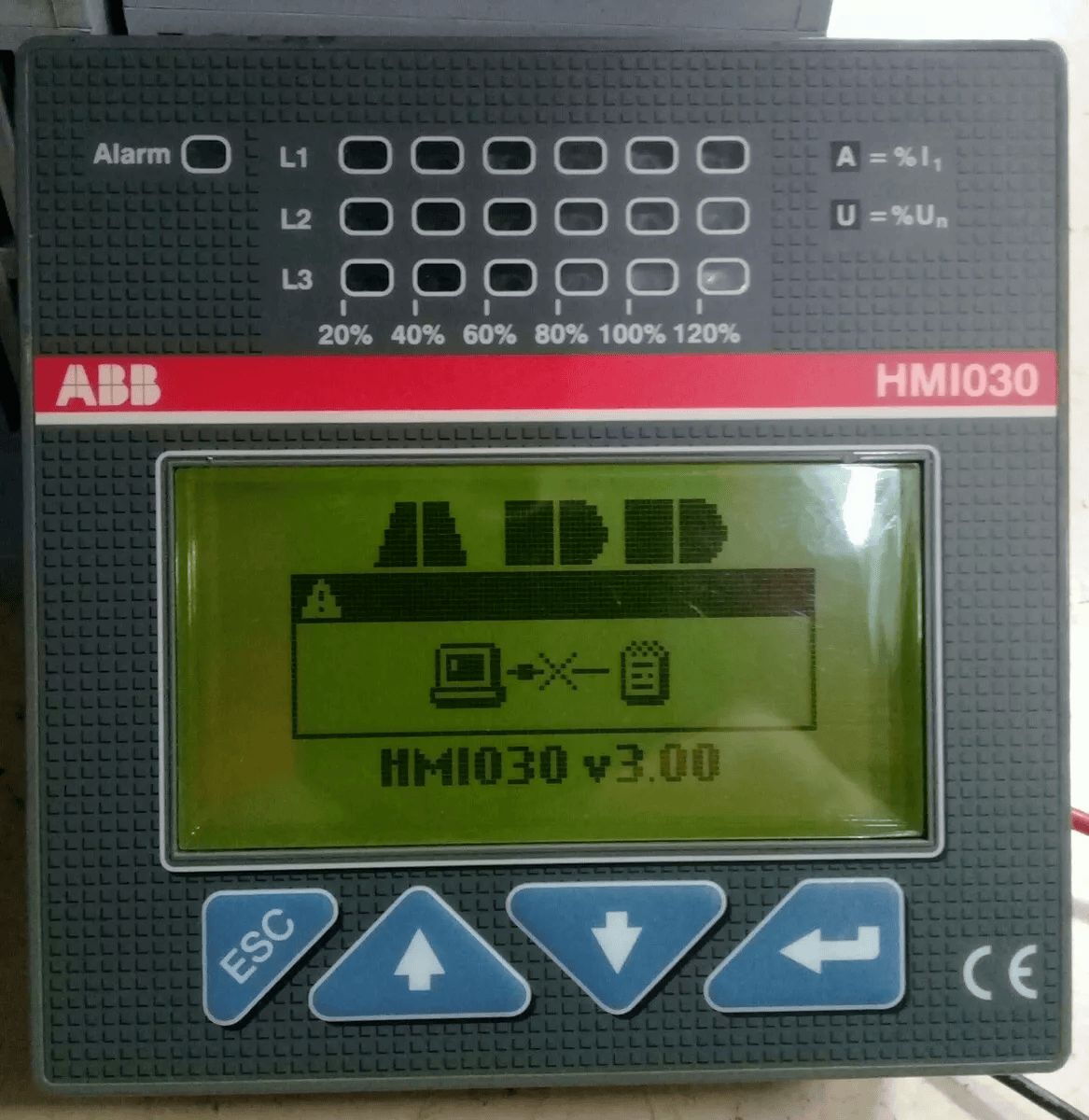 Display Controlador Digital Abb Hmi030 1sda063143r1 Novo - Görsel 2