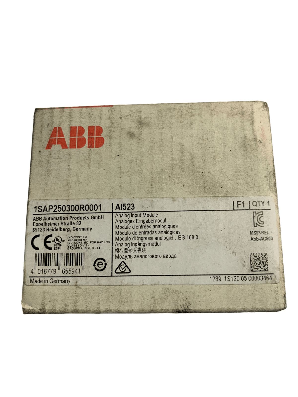 Abb, AL523 Analog Input Module - Görsel 2