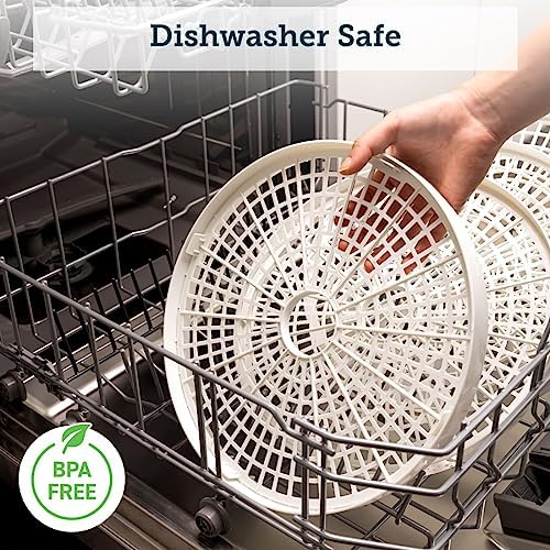 COSORI Food Dehydrator Machine for Jerky, 5 BPA-Free Trays Dryer with 48H Timer and 165°F Temperature Control, for Fruit, Herbs, Meat, Veggies and Dog Treats, Recipe Book, deshidratador de alimentos - Görsel 6