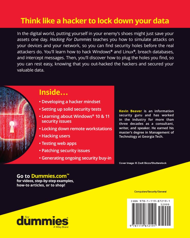 Hacking For Dummies (For Dummies (Computer/Tech)) - Görsel 2