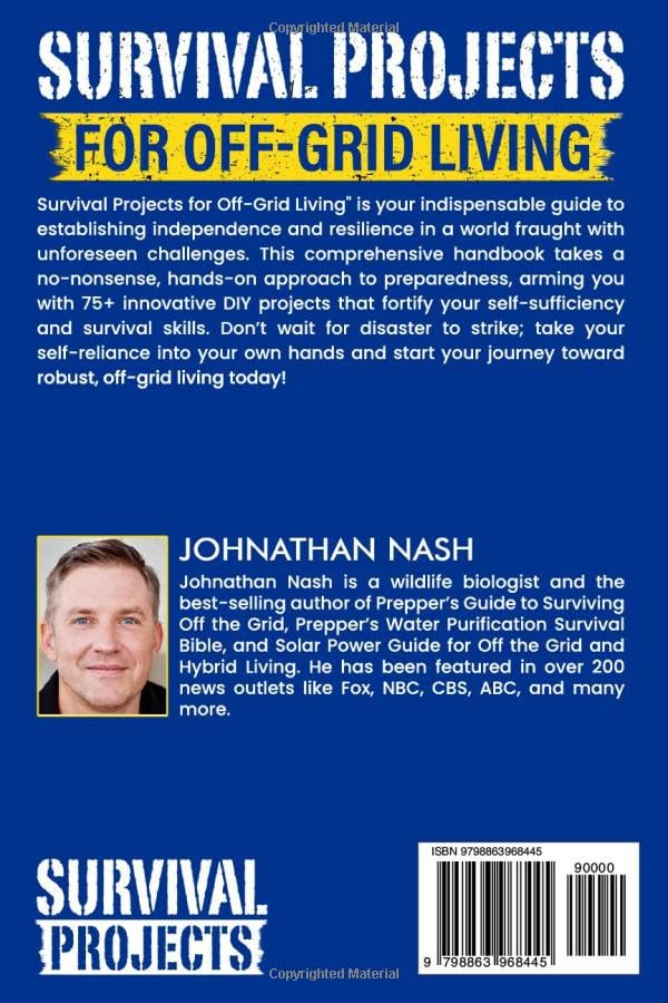 Survival Projects for Off-Grid Living Survivalist's Handbook of DIY Projects for Preparedness - Görsel 2